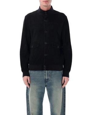 S.W.O.R.D 6.6.44 Suede Jacket - Black