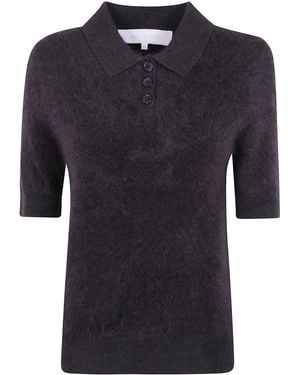 ABSOLUT CASHMERE "Margot" Short Sleeves Jumper - Black