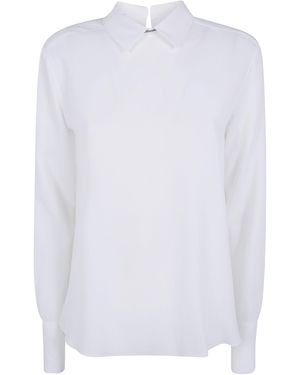 Antonelli "Cristofer" Polo Nekc Blouse - White