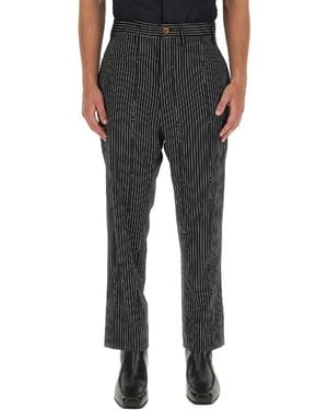 Vivienne Westwood Cruise Cropped Trousers - Black