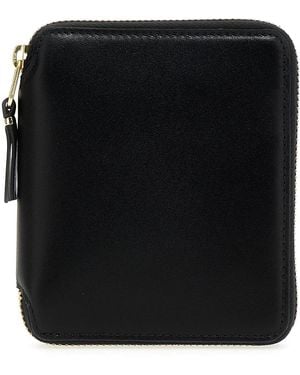 Comme des Garçons Wallet 'Check Print' Wallet - Black