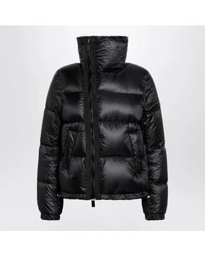 Sacai Down Jacket With Asymmetrical Zip - Black