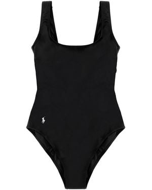 Polo Ralph Lauren 'Martinique' One-Piece Swimsuit - Black