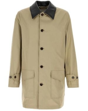 Burberry Regular Trench Coat - Natural