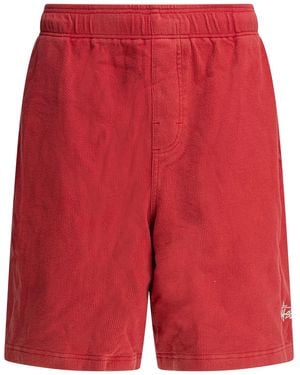 Stussy Stussy Polyester Shorts - Red