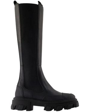 Ganni Chelsea Boots - Black