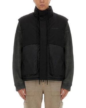 Represent Padded Vest - Black