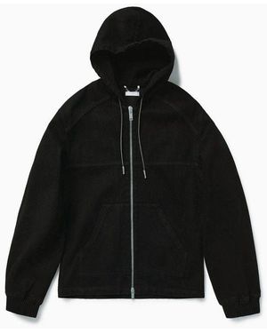 1989 STUDIO Denim Zip Hoodie - Black