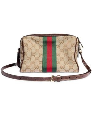Gucci Vintsand/Dkbro Handbag - Natural
