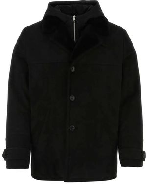 Prada Shearling Jacket - Black
