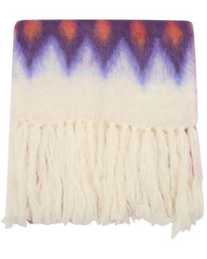 Isabel Marant Amanie Ga Scarf - Blue