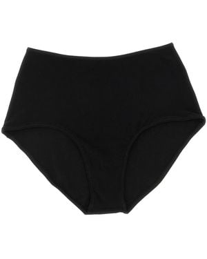Norma Kamali High Waist Briefs - Black