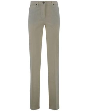 Etro Cotton Trousers - Grey
