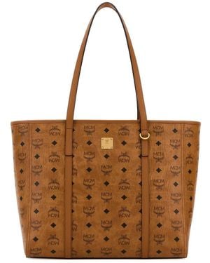 MCM Toni Vi Shopper Med Co - Brown