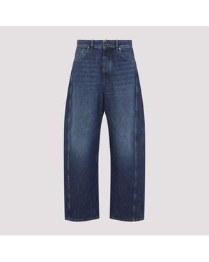 Givenchy Cotton Tapered Twisted Seam - Blue