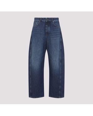 Givenchy Cotton Tapered Twisted Seam - Blue