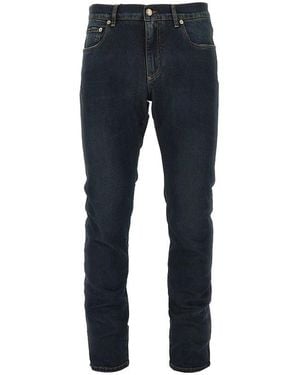Dolce & Gabbana Dolce & Gabbana Stretch Denim Slim Fit Jeans - Blue