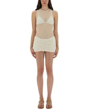 Selia Richwood Mini "Poncik" Dress - Natural