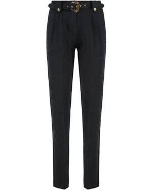 Versace Jeans Couture Stretch Viscose Pants - Black