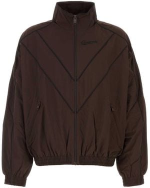Willy Chavarria Bad Boy Track Jacket - Brown