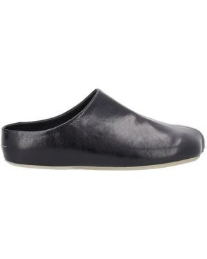 MM6 by Maison Margiela Mm6 Anatomical Leather Sabot - Brown