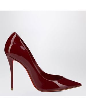 Christian Louboutin Bordeaux Pigalle Court Shoes - Red