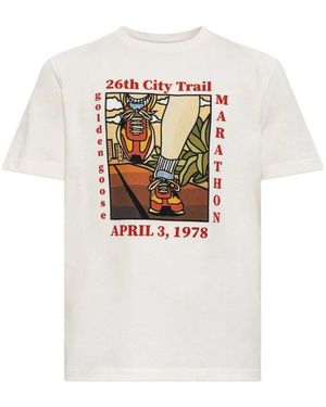 Golden Goose Graphic-Print T-Shirt - White