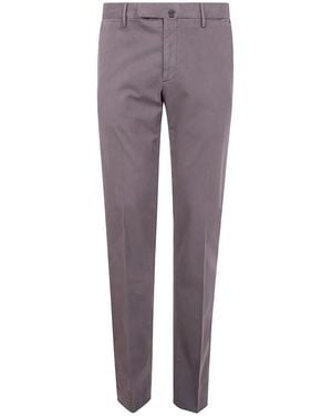 Incotex "Chino Slim Fit" Pants - Purple