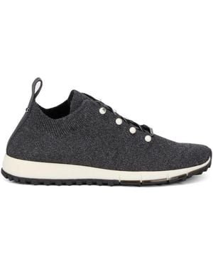Jimmy Choo Low Cashmere Trainers - Black