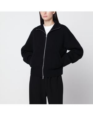 Extreme Cashmere Xtra Cute Zip-Up Cardigan - Black