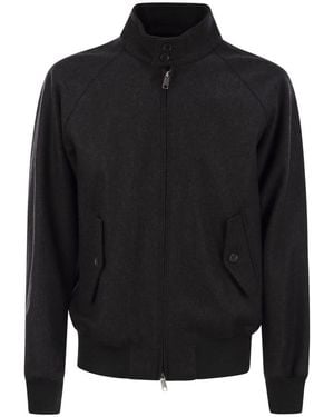 Baracuta Giubbotto Melton - Black