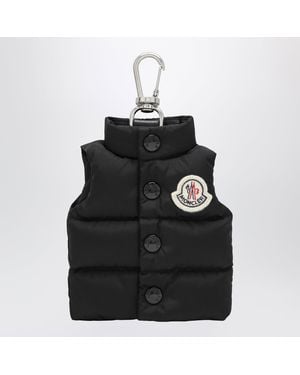 Moncler Down Jacket-Shaped Keyring - Black