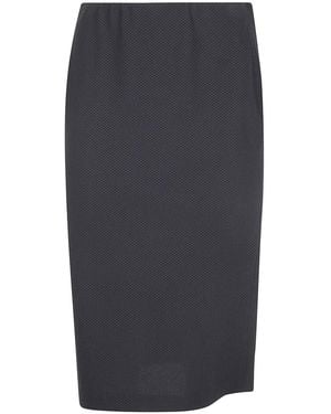 Seventy Link Tech Bistretch Midi Skirt - Gray
