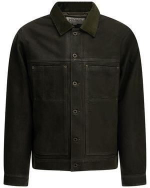 Filson "Cruiser" Leather Jacket - Black