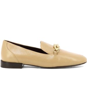 Tory Burch "Jessa" Loafers - Natural
