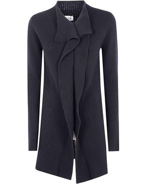 Aviu Rouches High Neck Jumper - Blue