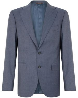 Canali Single-Breasted Jacket - Blue