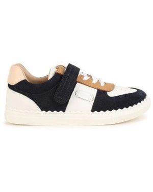 Chloé Leather Sneakers - Black