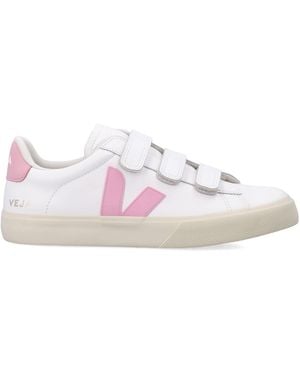 Veja Recife Leather And Sneakers - Pink