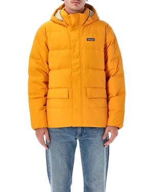 Patagonia Sisar Down Hoodie Jacket - Orange