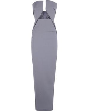 Rick Owens "Prong Gown" Dress - Purple