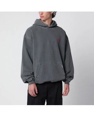 Represent Washed Hoodie - Grey