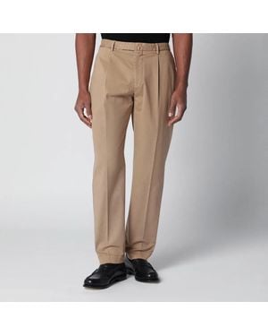 Santaniello Trousers - Natural