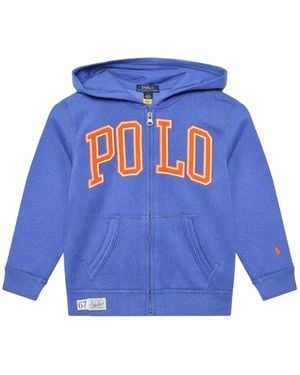 Polo Ralph Lauren Sweatshirt With Logo - Blue