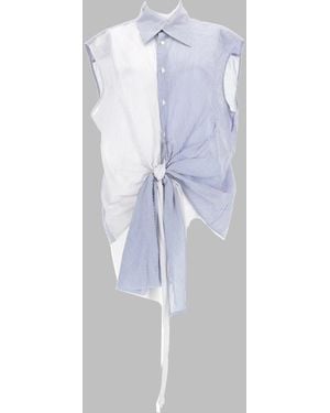 Mrz Camicia Smanicata - Blue