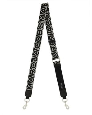 Marc Jacobs Shoulder Strap With Logo - Black