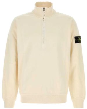 Stone Island Ls Polo - Natural