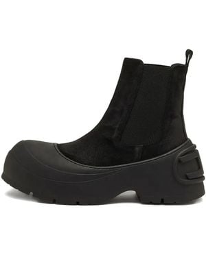 DIESEL Donald Beatle Boots - Black