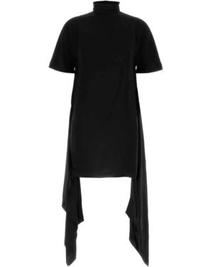 Alaïa Alaia Jersey Mini Dress - Black