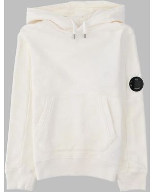 C.P. Company Sweatshirts Sweat Hooded - White